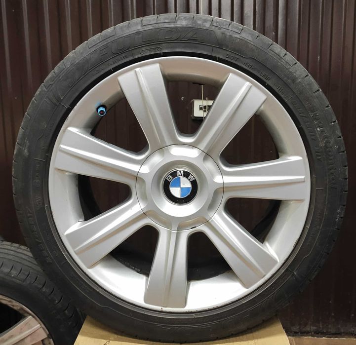 Alu felgi BMW styling 96 r17 is47 5x120 unikatowy wzór komplet letnie