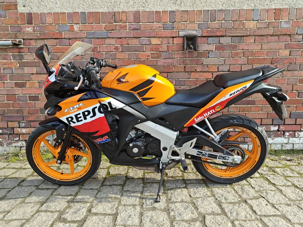 Honda CBR 125 .2014r. REPSOL // Bezwypadkowa // LeoVince