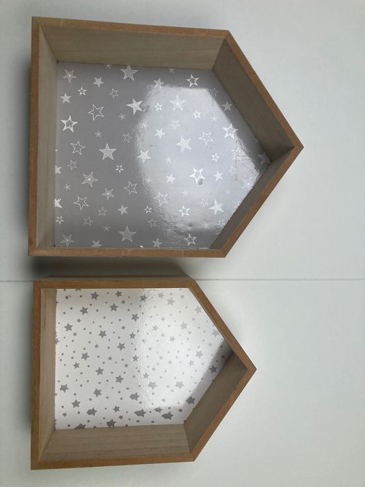 półki domki 2 szt.