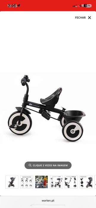 Kinderkraft Aston Triciclo Evolutivo