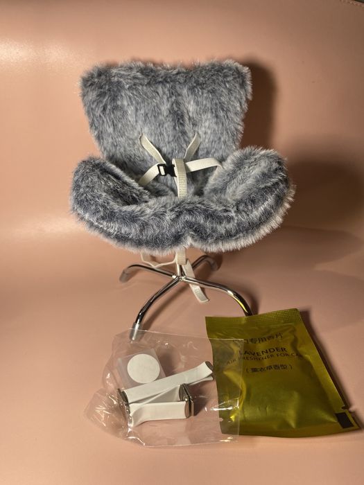 Fotelik krzesło dla lalki labubu lafufu akcesoria