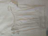 Biała bluzeczka dziewczęca  H&M 146/152