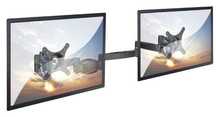 Lindy 40959 Podwójny regulowany uchwyt monitor LCD do 12kg