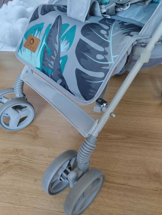 Lionelo Elia Tropical Turkus - Wózek Spacerowy Typu Parasolka