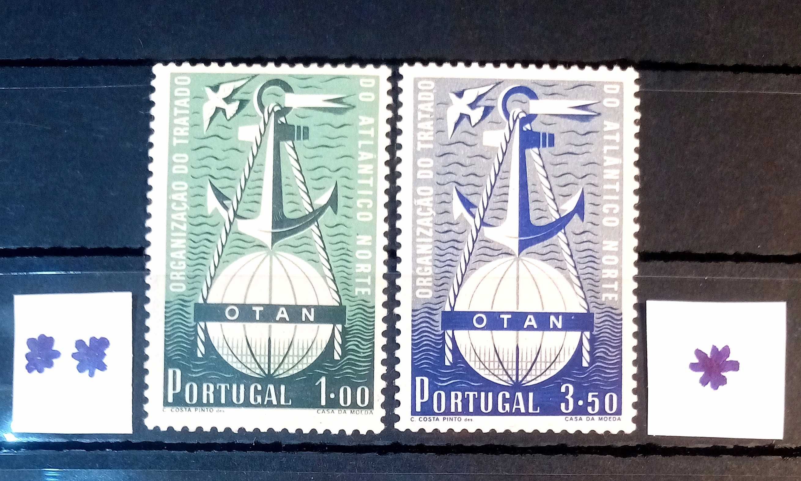 Selos 1952 OTAN impecáveis