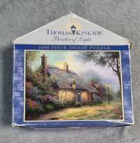 Puzzle caeco 1000 el . Domek Thomas Kinkade Domek. Stary wzór.