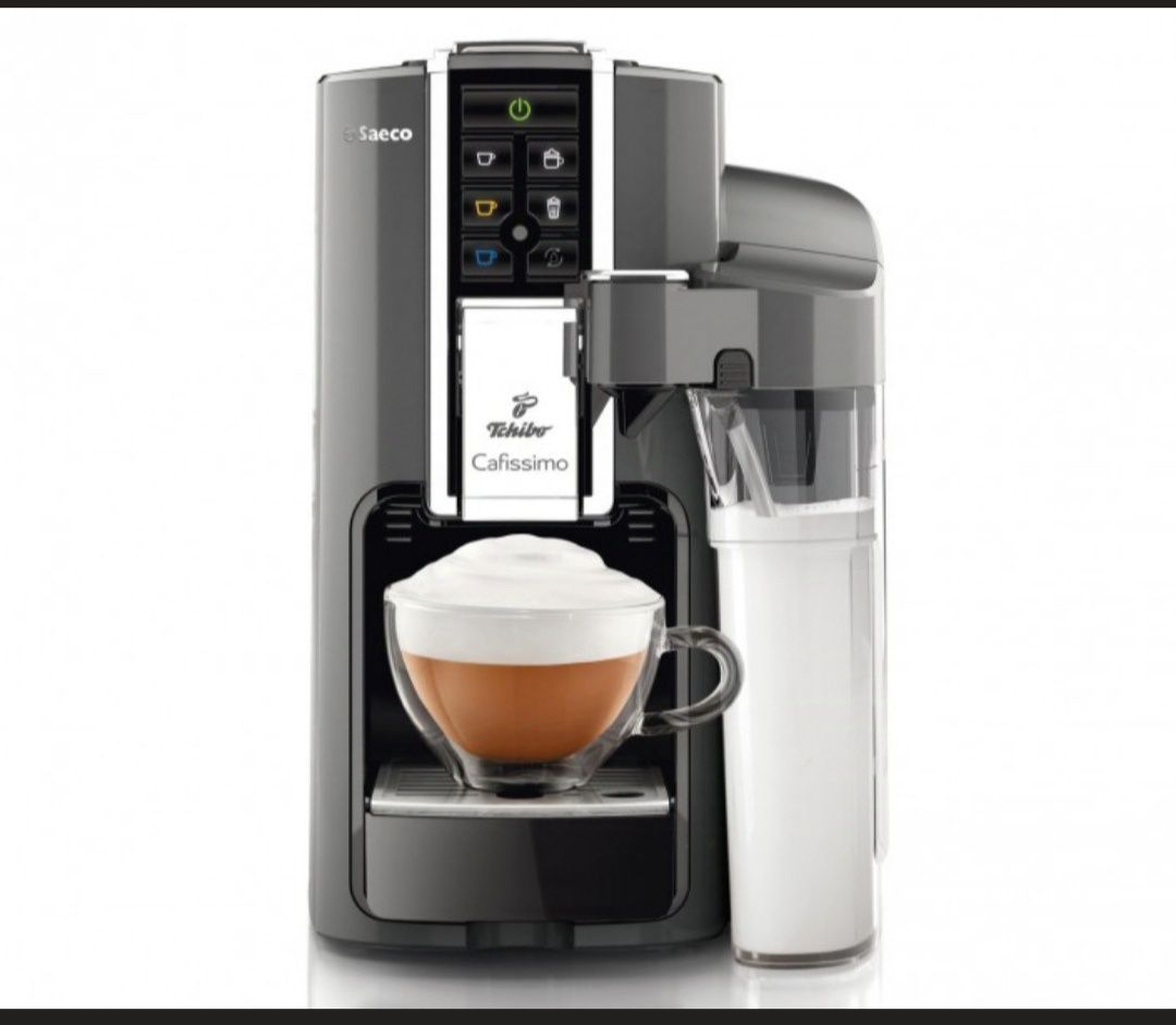 Капсульна кавоварка еспресо Saeco Tchibo Cafissimo Latte і +40 капсул
