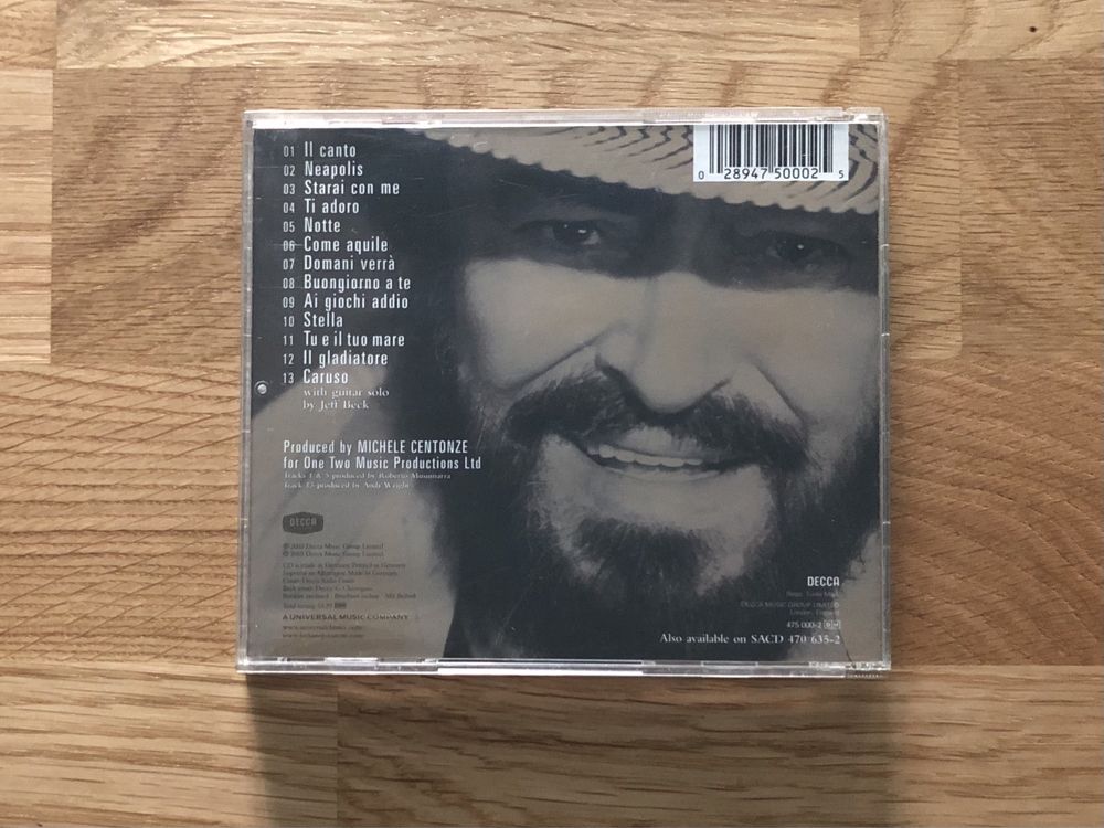 CD Luciano Pavarotti - Ti Adoro