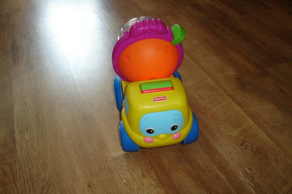 Большая машина бетономешалка Fisher Price, машинка