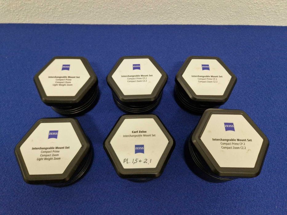 Комплект об'єктивів Zeiss Compact Prime CP.2 15,25,35,50,85,100mm