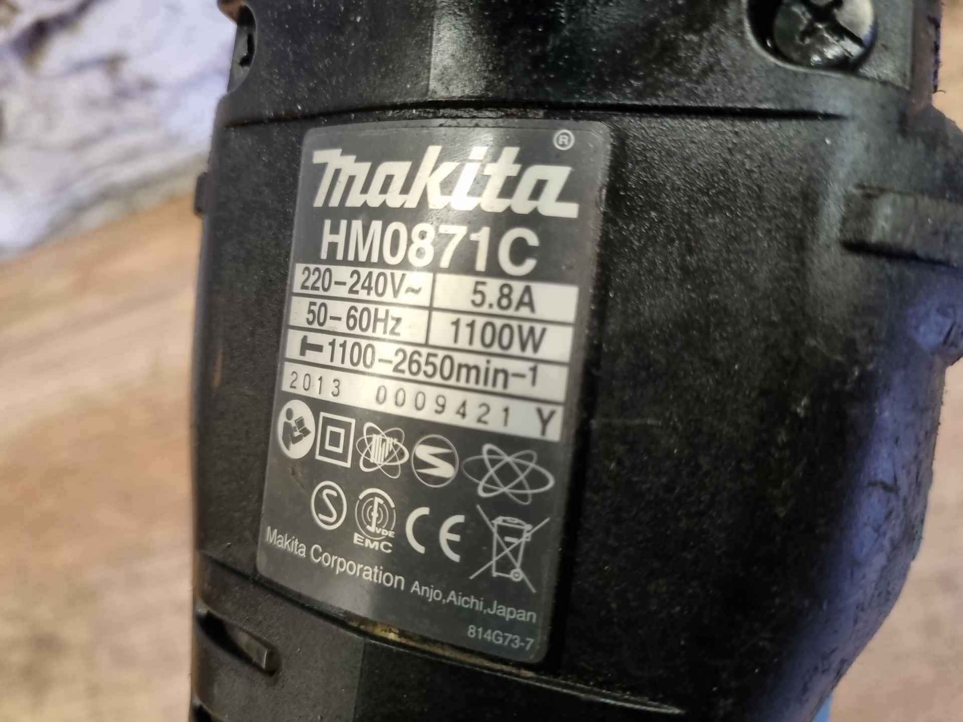 Młot udarowy SDS Max Makita 8,1J 1100W