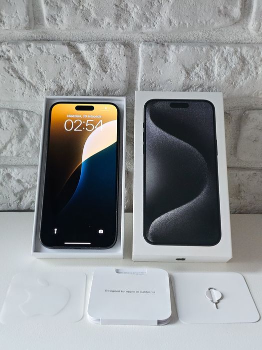 IPhone 15 Pro Max • 512 GB • SUPER STAN • 100% sprawny