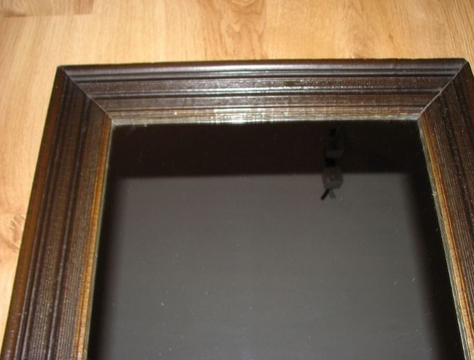 stare w brązowej ramie LUSTRO