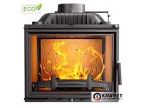 Wkład kominkowy opalany drewnem KAWMET W17 (12,3 kW) ECO Ekoprojekt