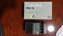 Pedal boss CS-3 Compressor Sustainer e RV-5 Digital Reverb