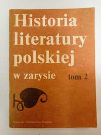 Historia literatury polskiej w zarysie tom 2