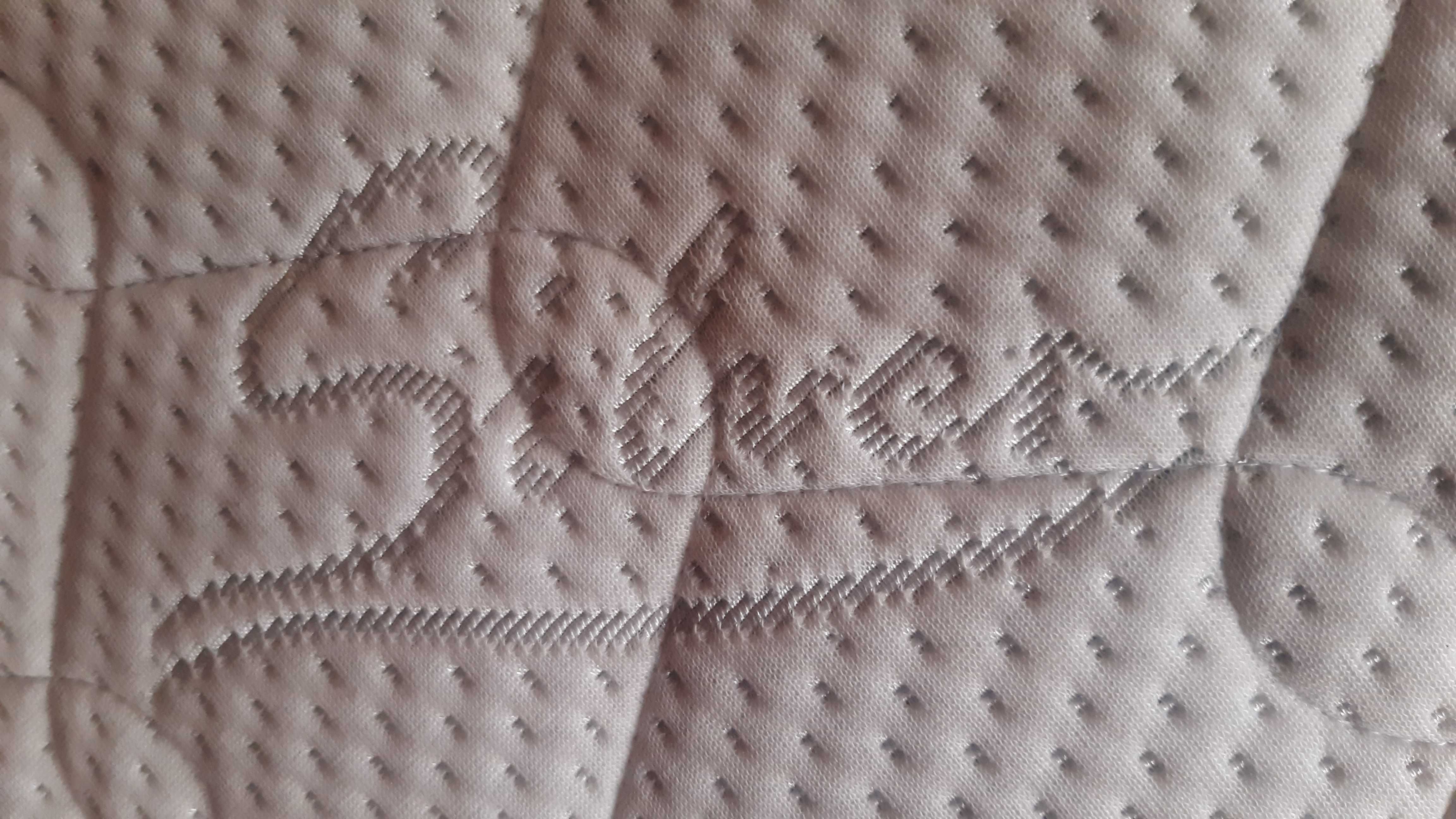 Materac 220x200x20,gwarancja 2 lata,silver,nie używany,kupiony 3.05.25