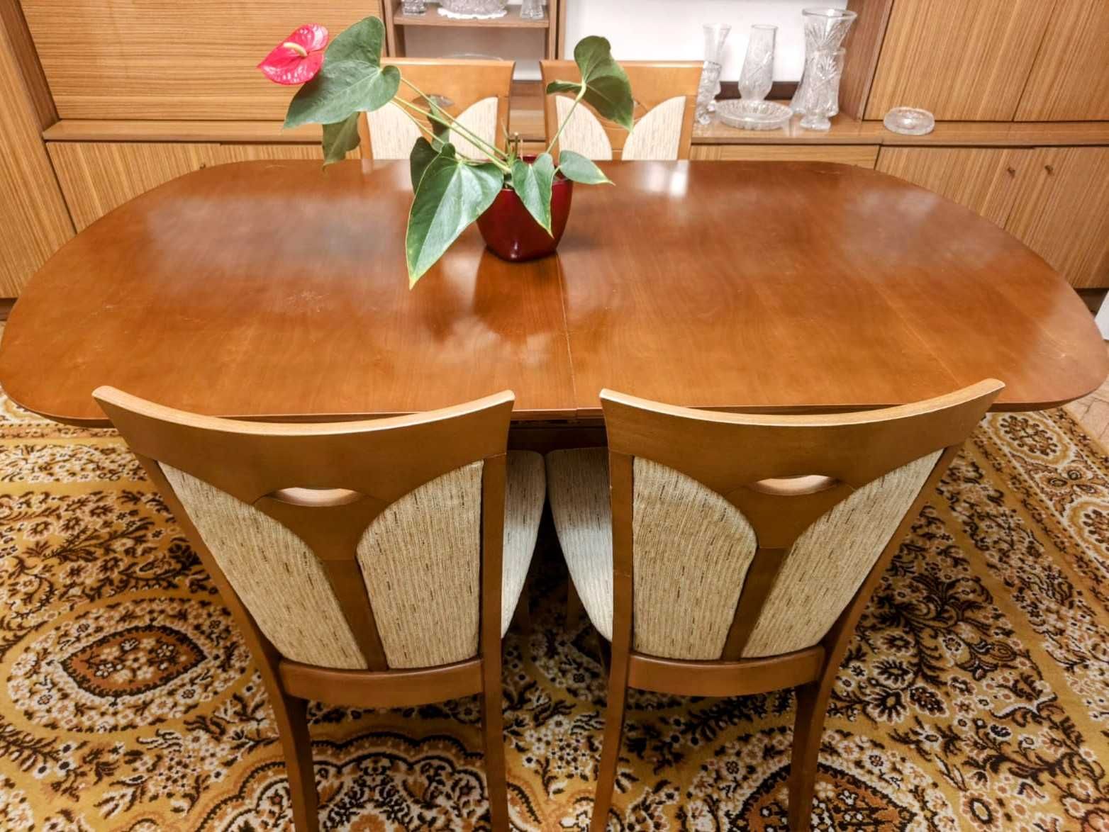 Elegancki stół z krzesłami meble Bydgoskie (Firenze)