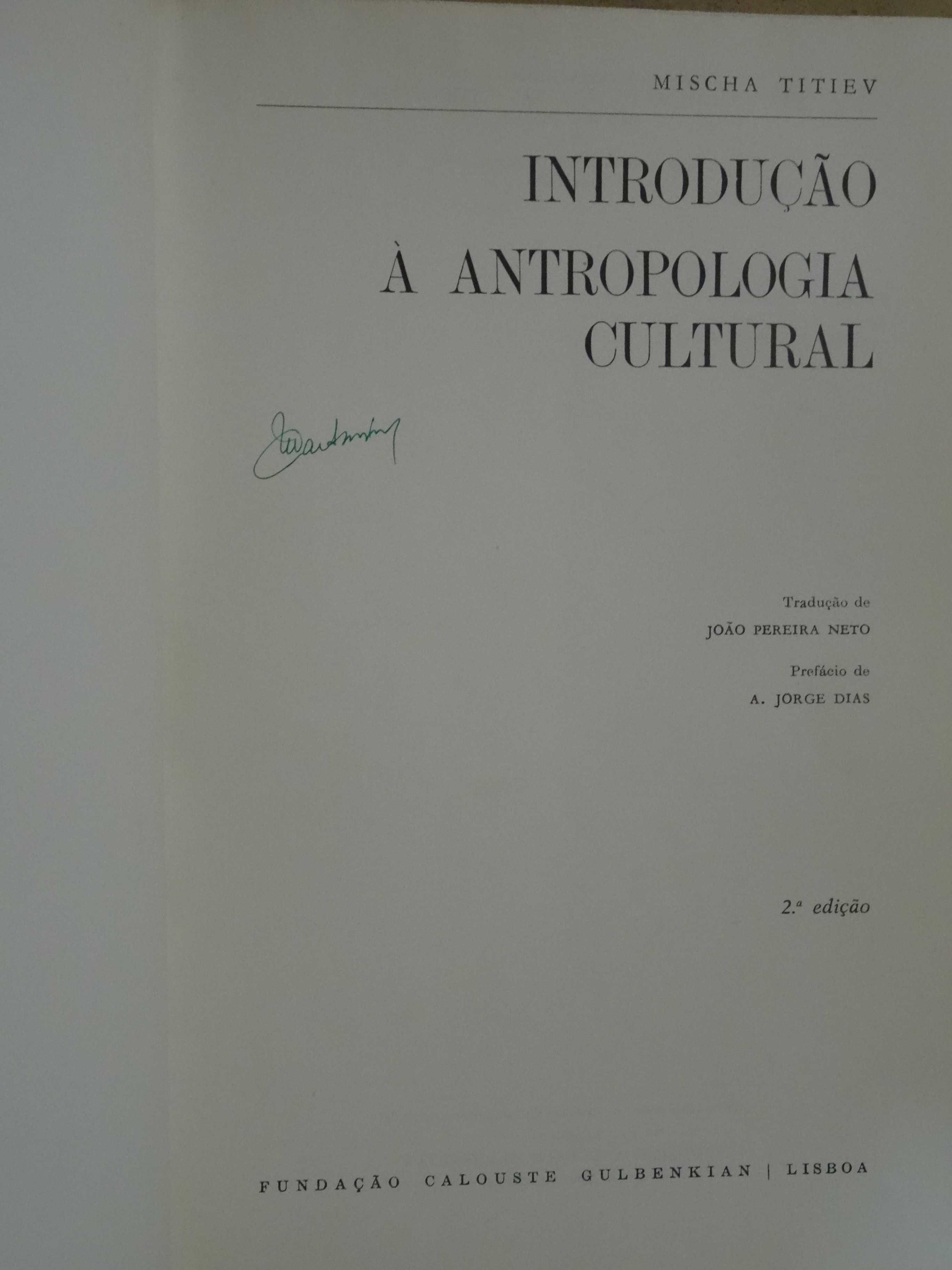 Introdução à Antropologia Cultural de Mischa Titiev