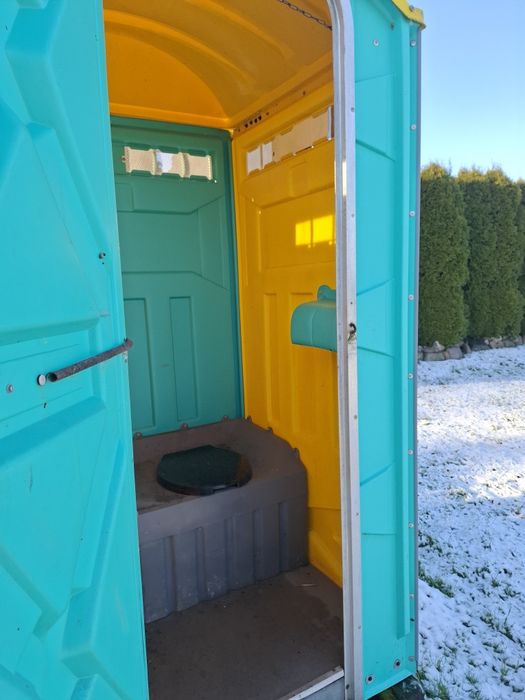 Toaleta przenośna toi toi, ogrodowa budowlana wc