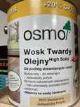 Osmo 3032 wosk twardy olejny bezbarwny jedwabisty połysk 3 L