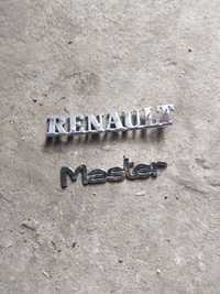 Emblemat, logo, napis Renault Master