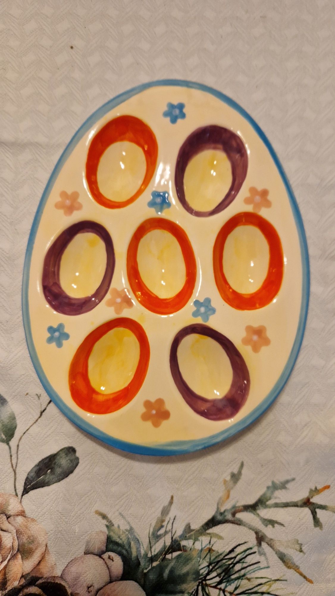 Patera talerz na jajka półmisek sałatkowy Wielkanoc - OKAZJA!!!