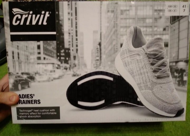 Damskie adidasy Crivit (Lidl) do biegania/chodzenia