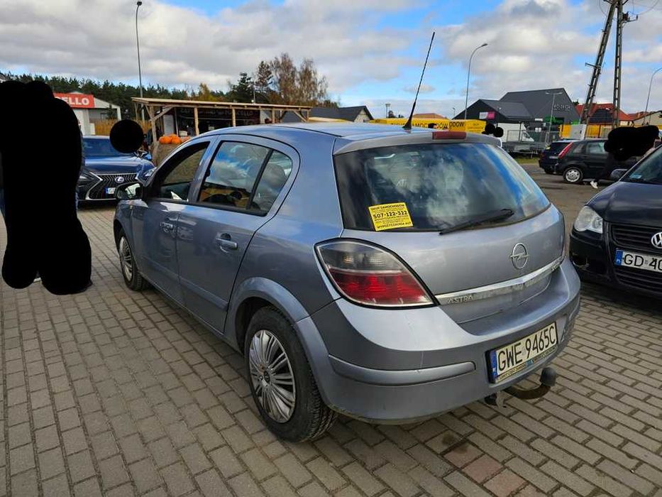 Opel Astra 2007r/1.7diesel/101KM/opłaty aktualne/hak/