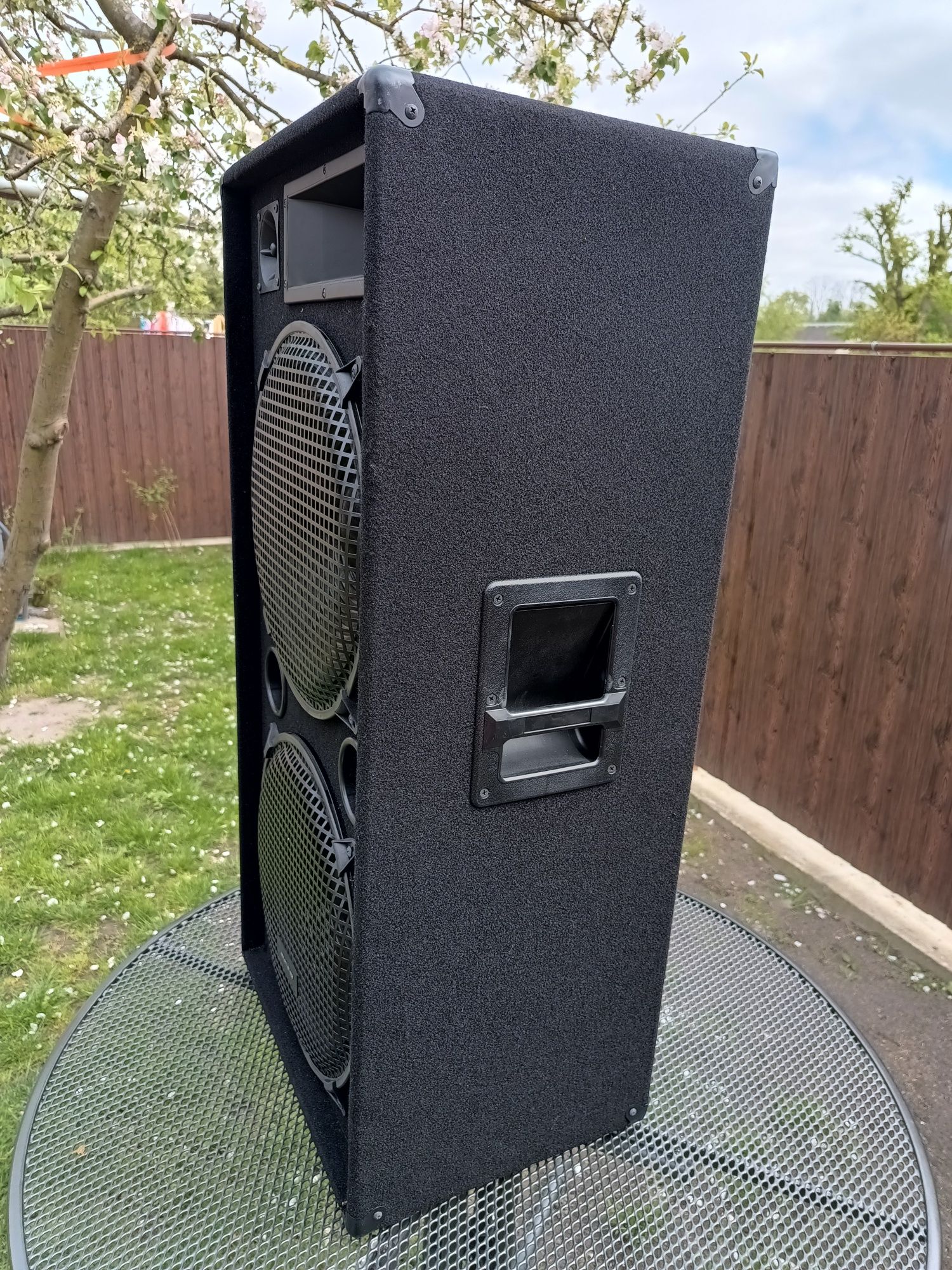 Auna PW-2522 MKII Пасивна колонка  2×PA 15" 38см 750ВтRMS З Німеччини