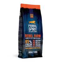 Karma sucha bez glutenu Primal Spirit 65% Rebel Farm kurczak ryby 12kg