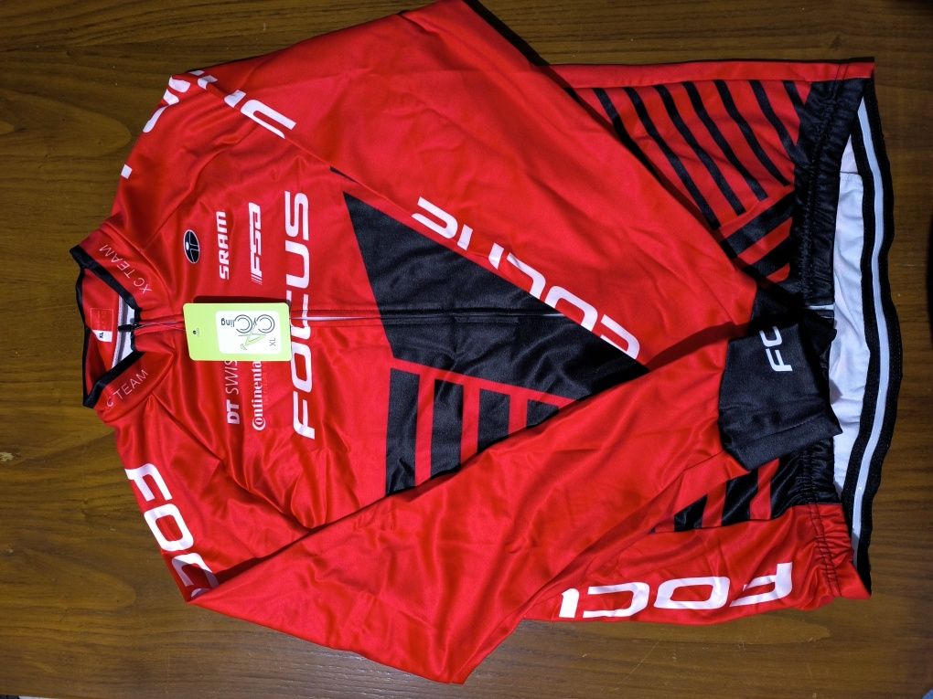 Camisola ciclismo da focus