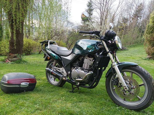 Honda CB500 A2 z kufrem