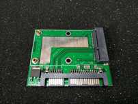 Переходник / адаптер mSATA для SSD на SATA (Новый) mSATA 1.8 SATA 2.5