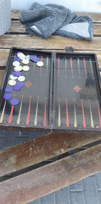 Jogo de xadrez antigo