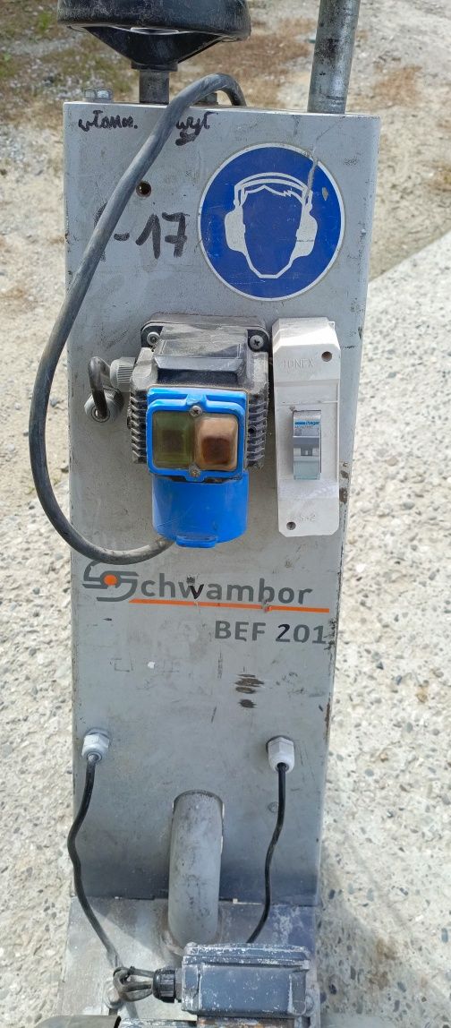 Frezarka do betonu SCHWAMBORN bef 201.
