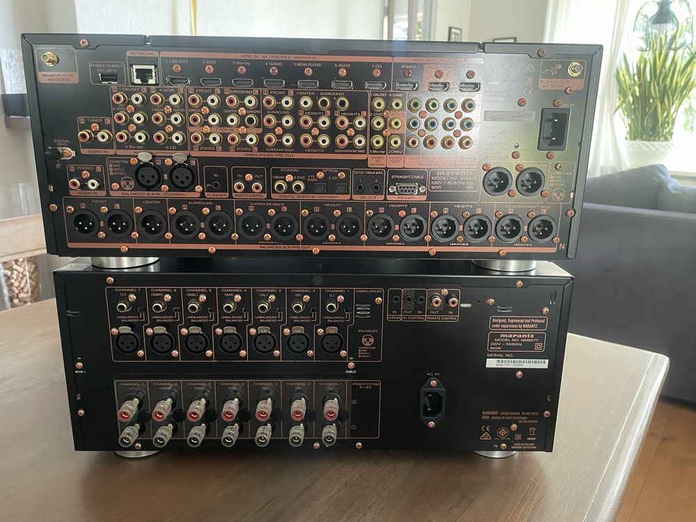 MARANTZ mm8077 + pre av8805