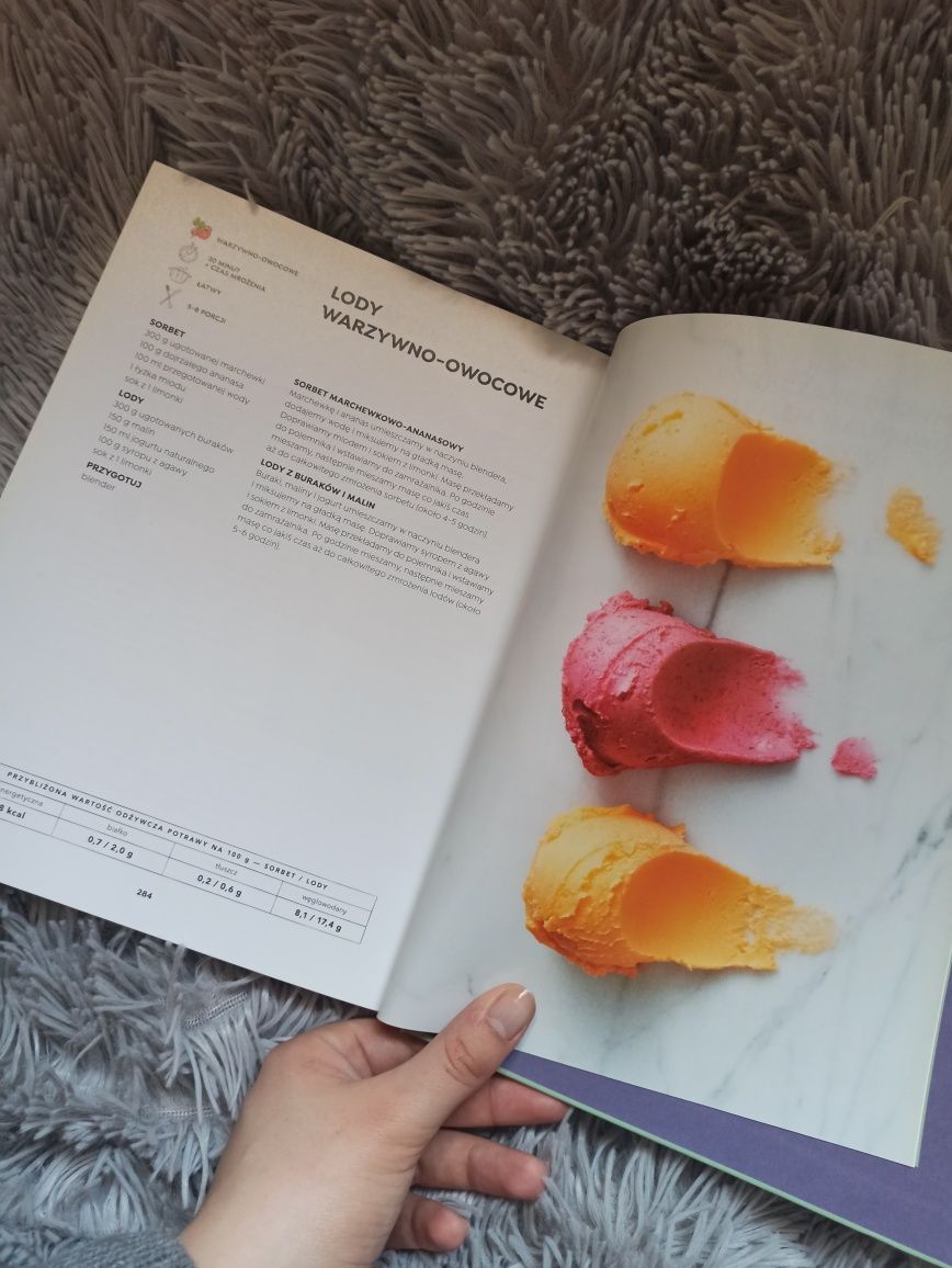Książka kucharska warzywa i owoce
