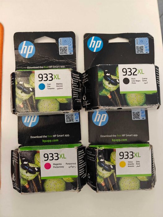4 Tinteiros HP 933 XL 932 XL