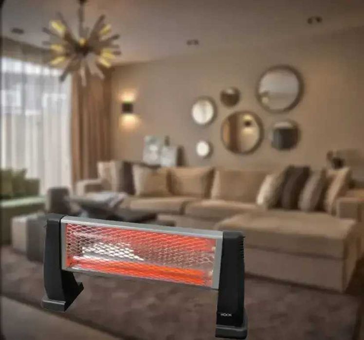 Обігрівач кварцевий інфрачервоний Hook 1000W HK-406