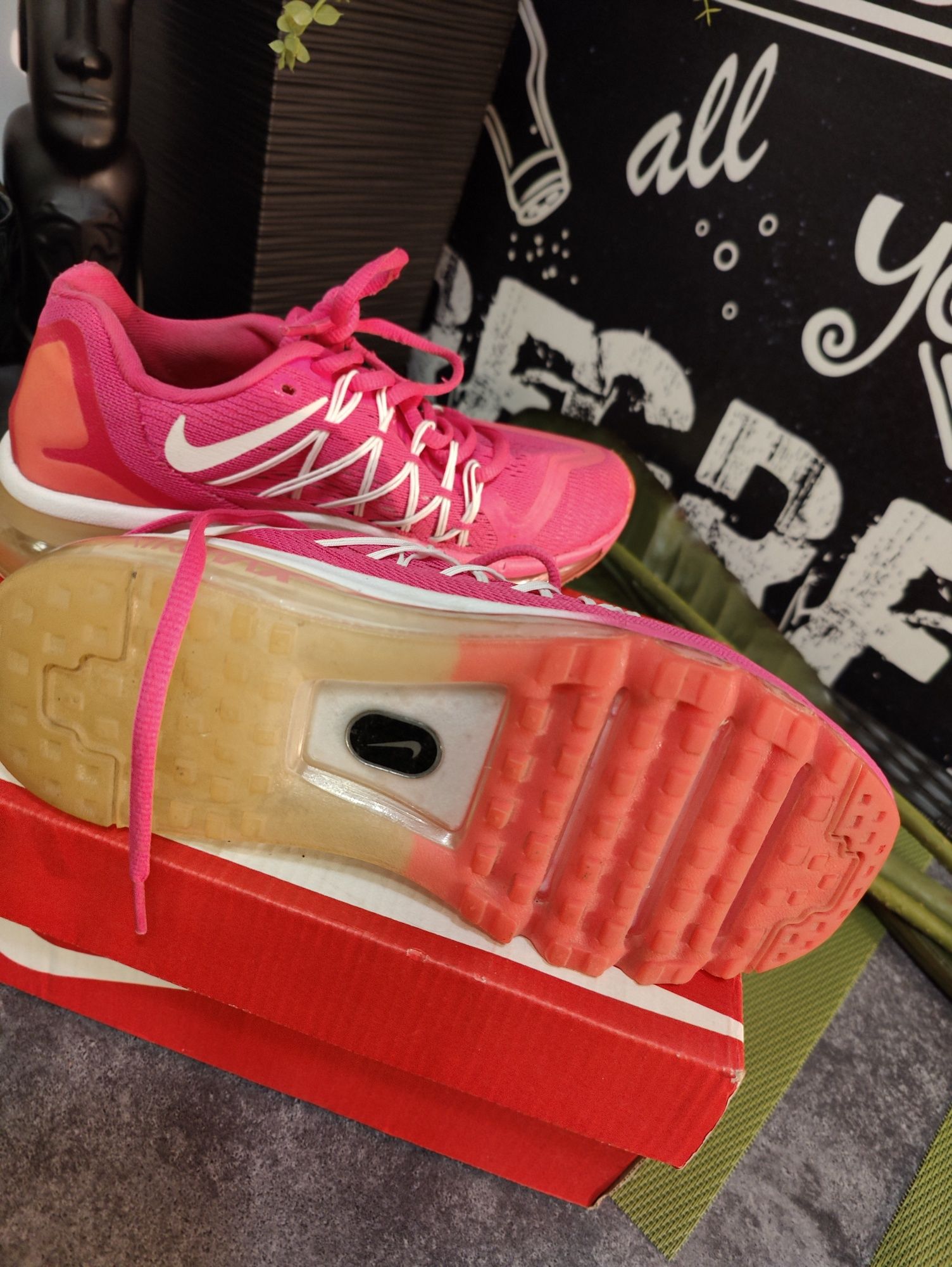 Кроссовки Nike Air-Max  "Pink Foil"Оригинал!Сша
Кроссовки Nike Air-Max