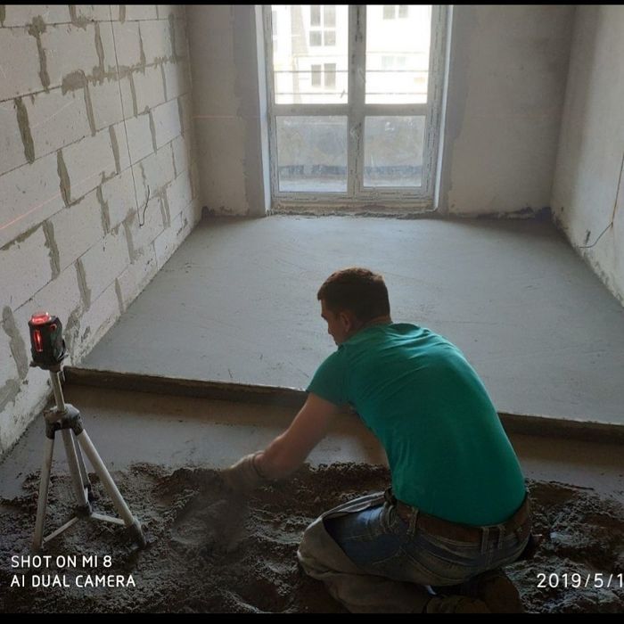 Стяжка підлоги...