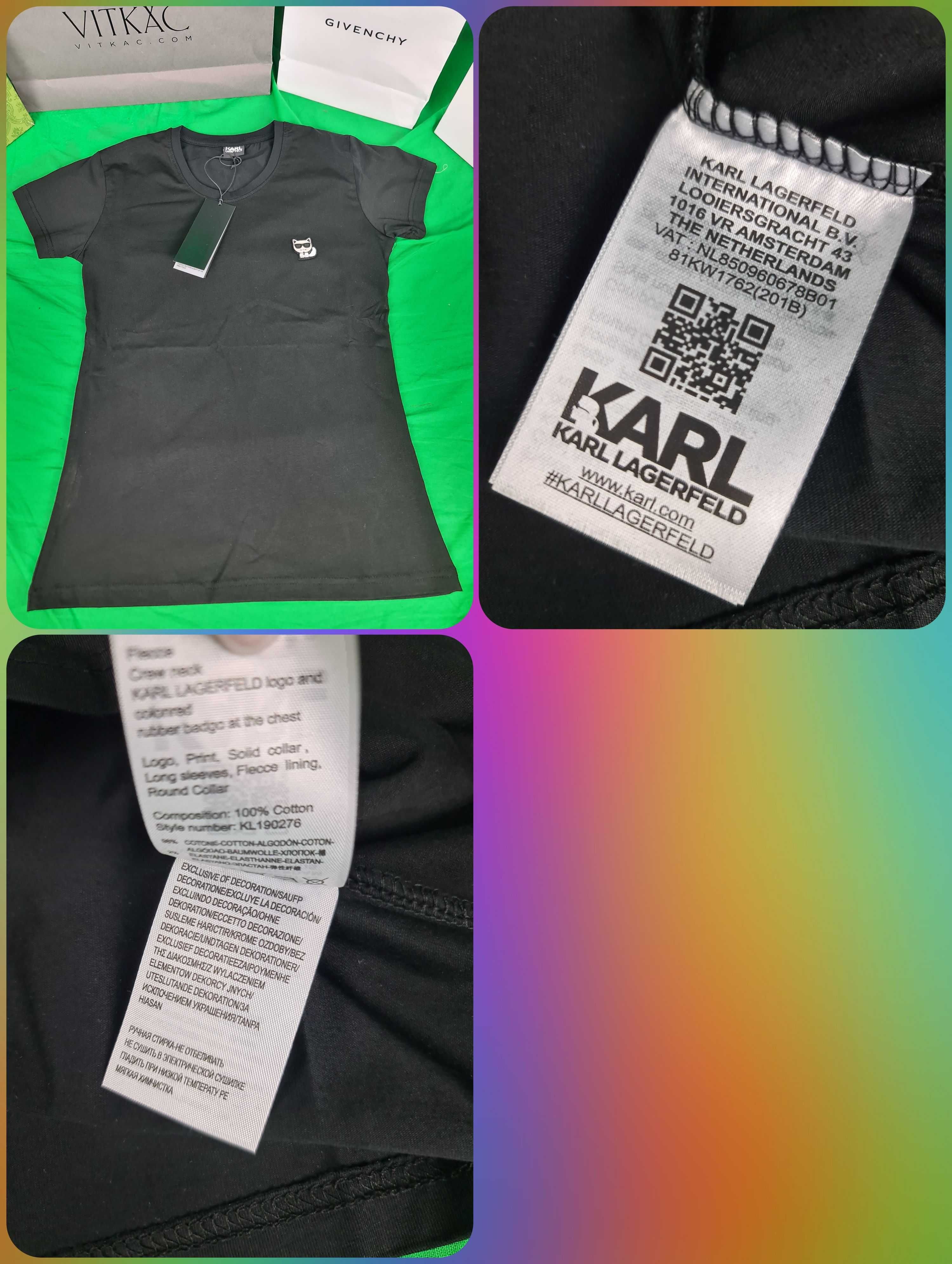 Damska koszulka karl lagerfeld t-shirt tommy hilfiger koszulki