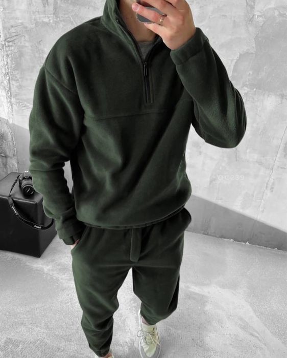 Костюм чоловічий теплий флісовий штани і кофта