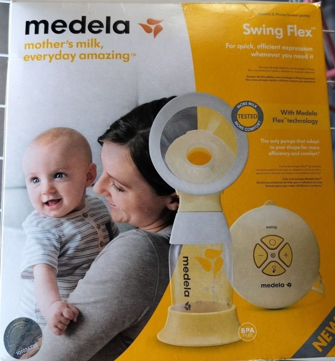 Máquina de tirar leite elétrica Medela Swing Flex