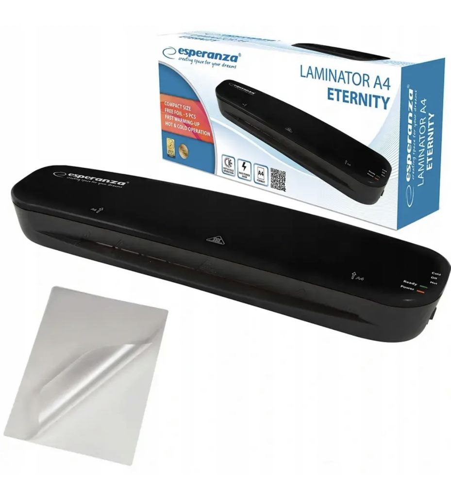 Ламінатор ESPERANZA Laminator A4 ETERNITY EFL002