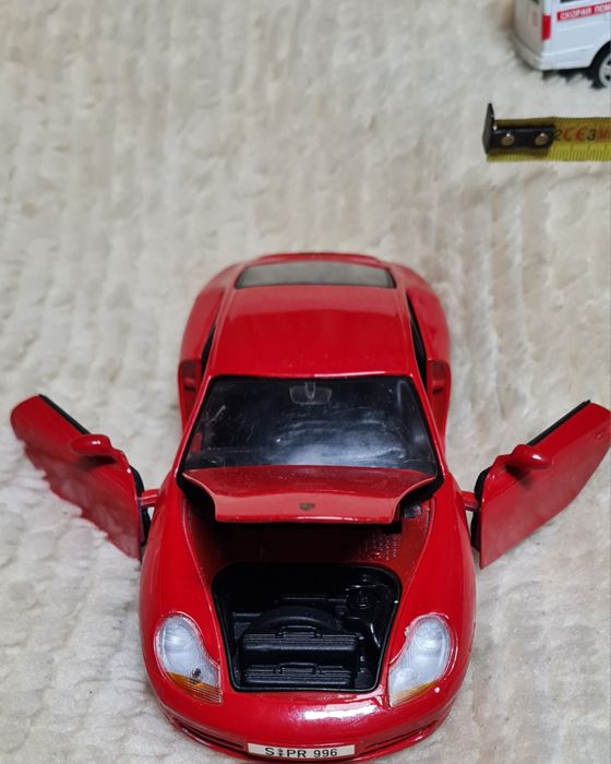 Машинка,Porsche 911 Carrera,97,Большая, 1/24,статуэтка,sharp