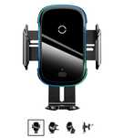 Uchwyt na telefon ładow. Baseus Light electric holder wireless charger