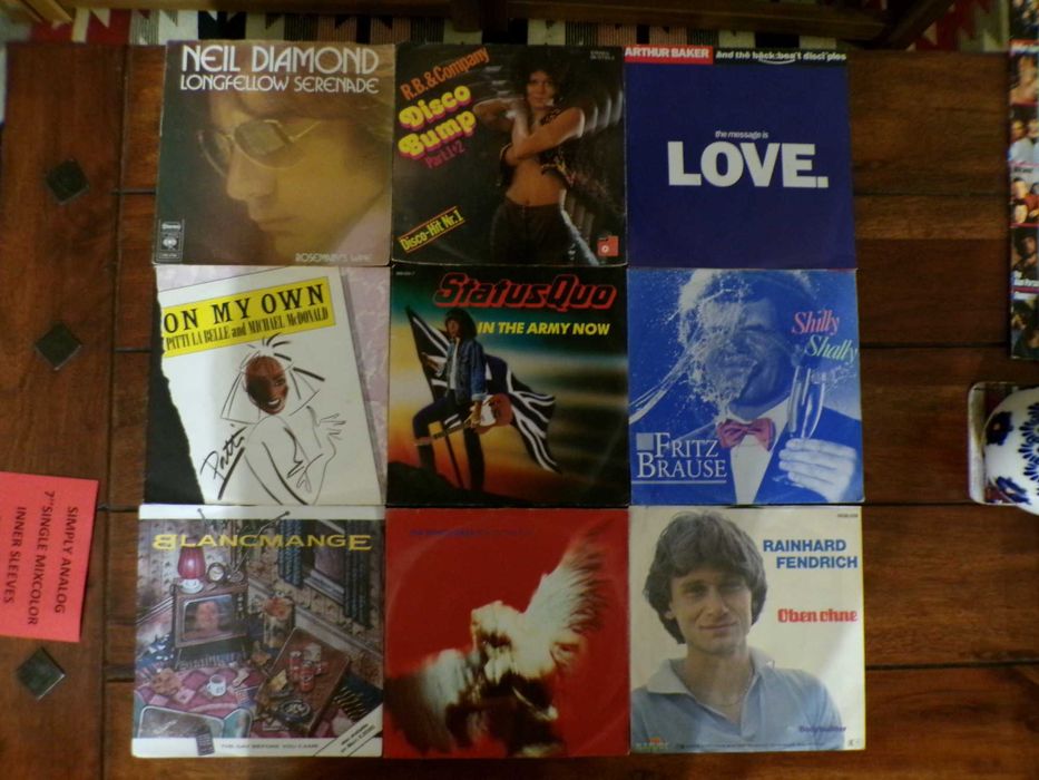 Płyty winylowe - Single 7" głównie 70s i 80s Idealny prezent