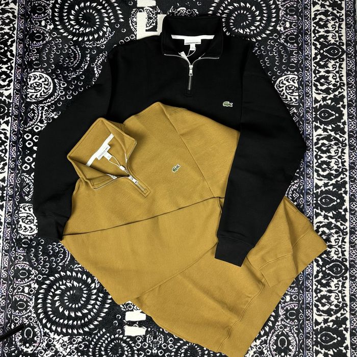 • Lacoste 1/3 Zip Black Edition